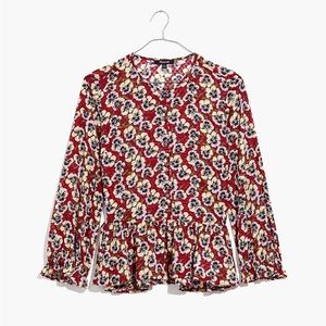 BNWT super cute Madewell top, flowy and perfect for summer! No issues!